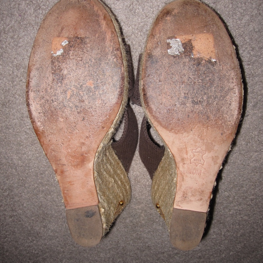 Tory Burch Kristen Espadrille Wedges - Picture 8 of 8